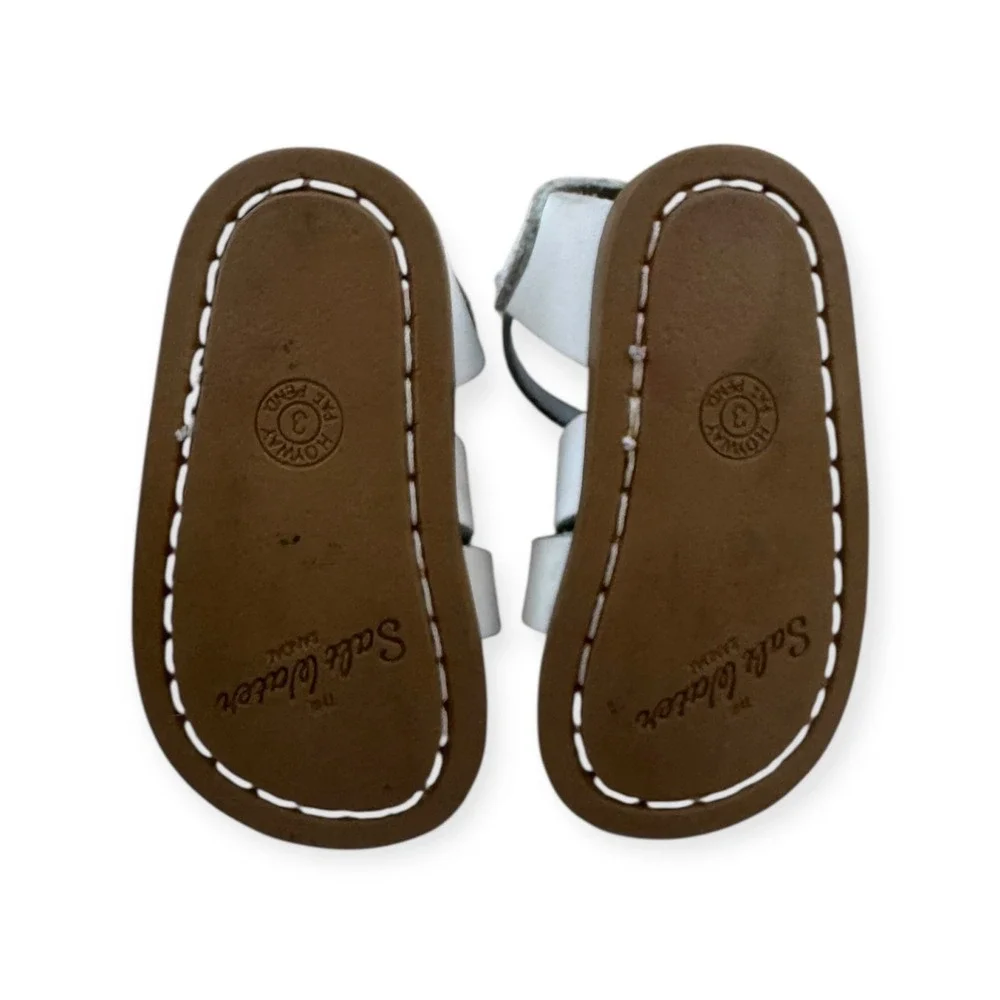 Salt Water by Hoy Original - Baby Sandals in White Size 3 - Picture 6 of 8